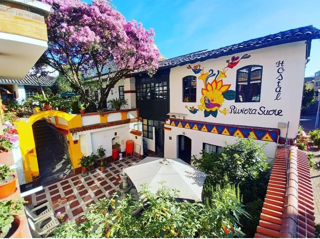 Hostal Riviera Sucre, Otavalo interior view