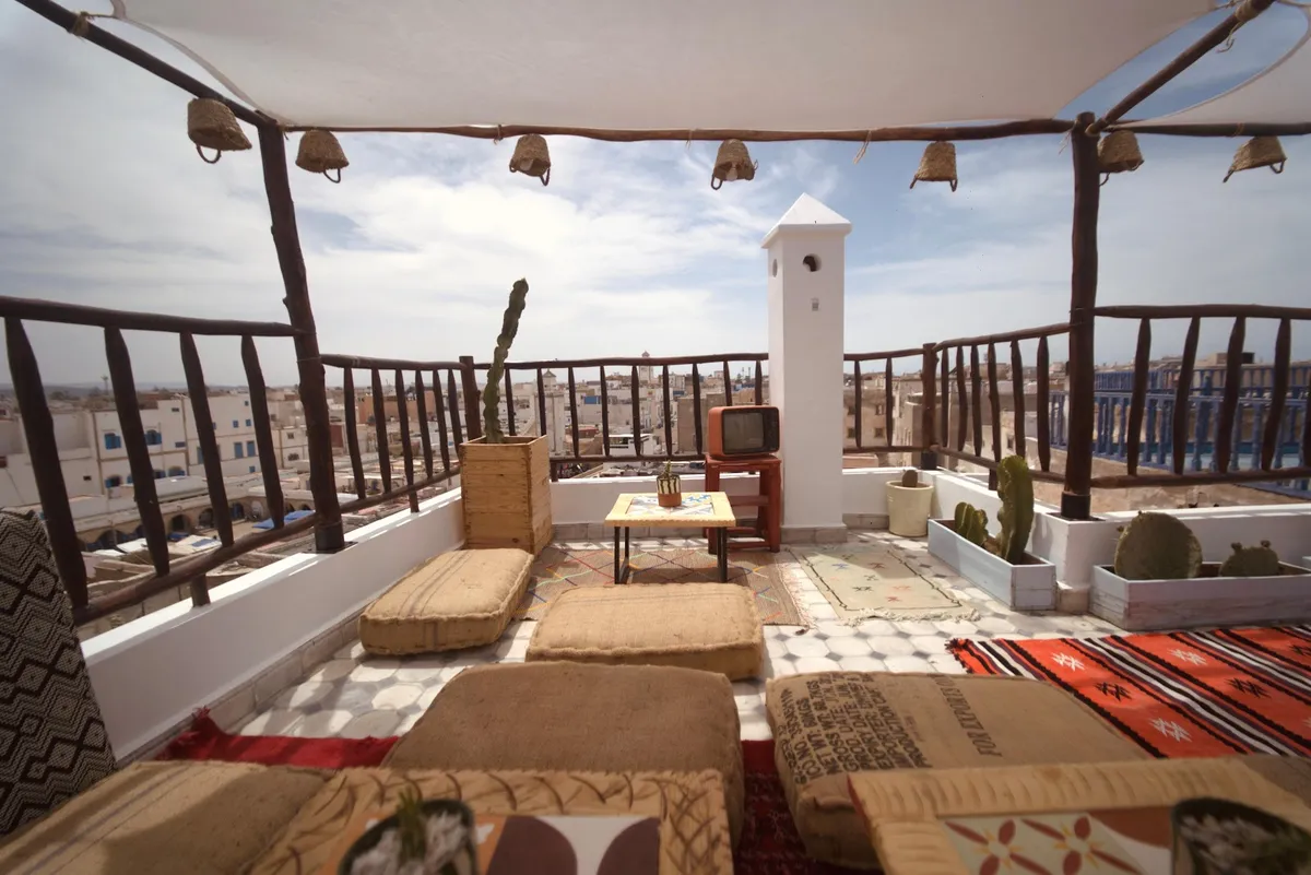 Hostel Riad Maqam, Essaouira interior view