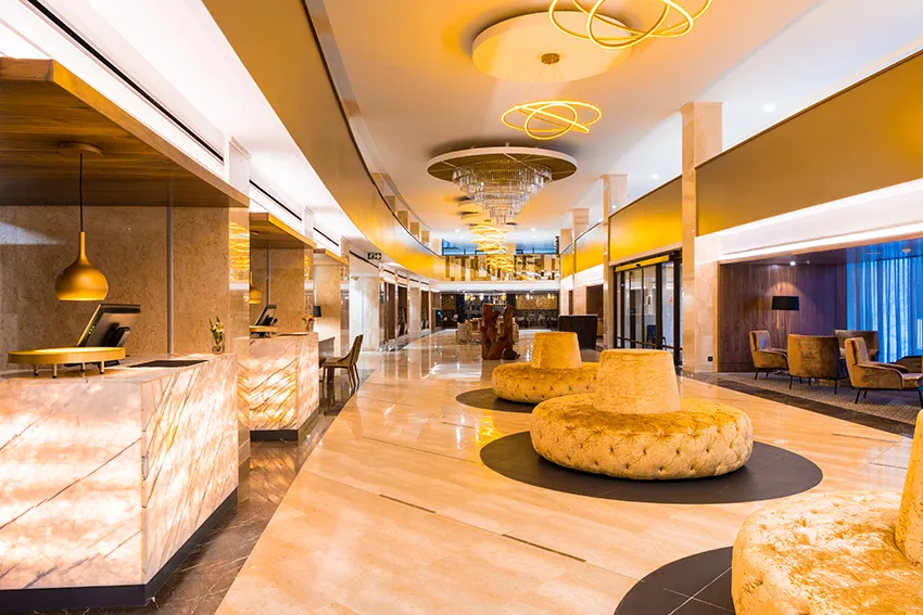 Hôtel 2 Février Lomé, Lome interior view