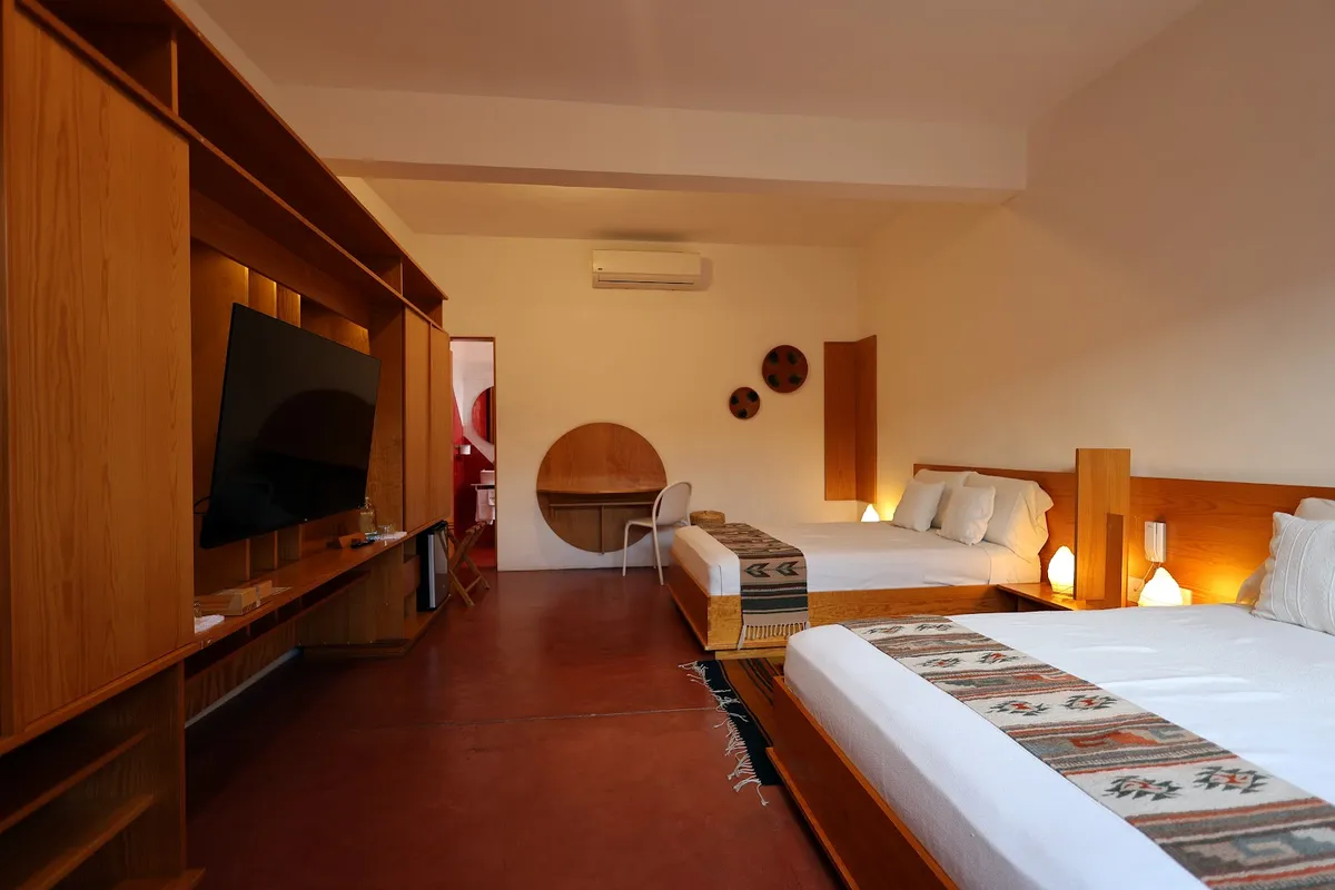 Hotel Ayook, Oaxaca interior view