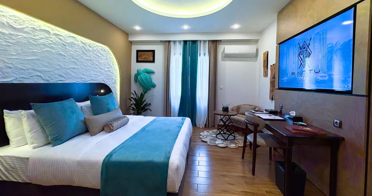 Hôtel BANTU, Libreville interior view