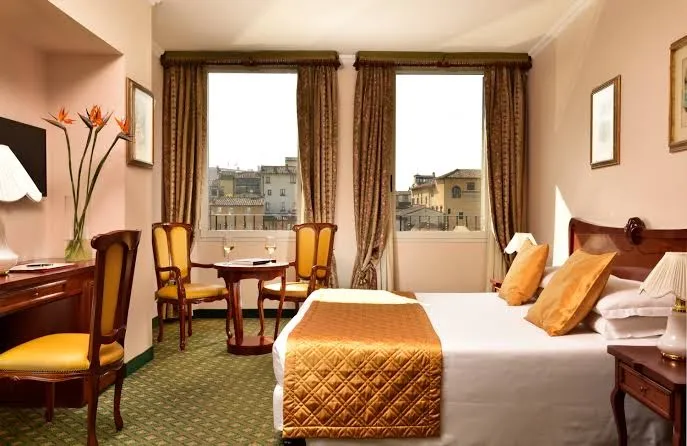 Hotel Berchielli, Florence interior view