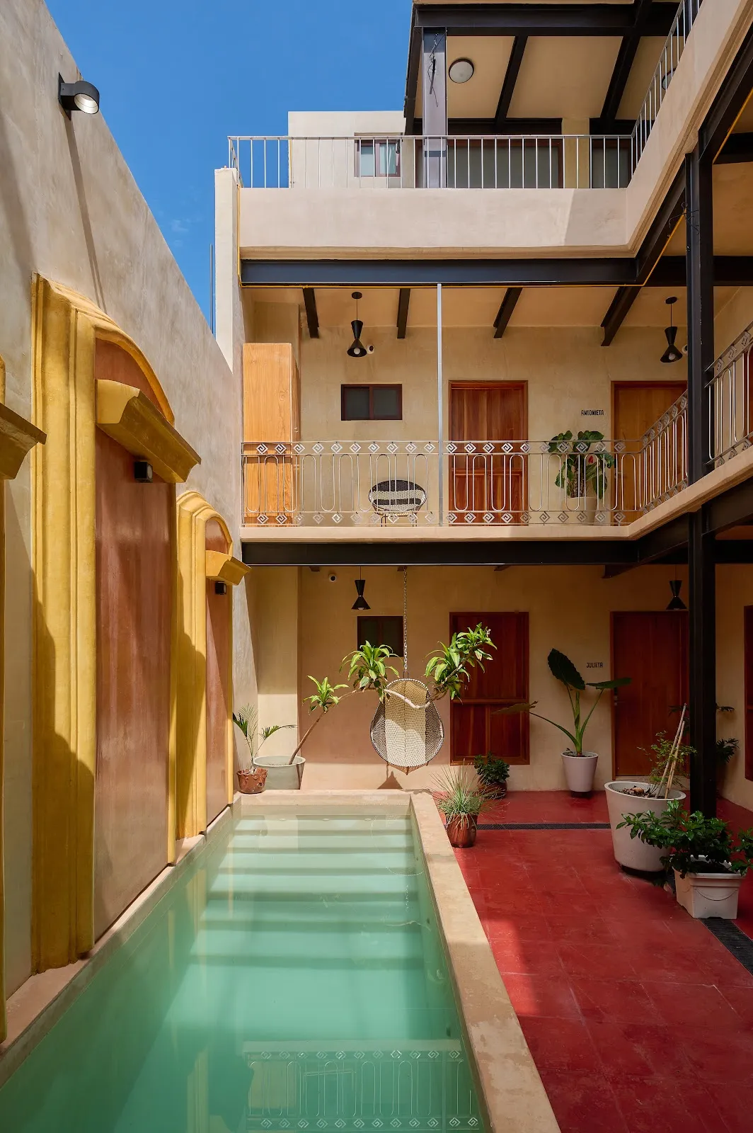 Hotel Boutique Casa Bendición, Oaxaca interior view
