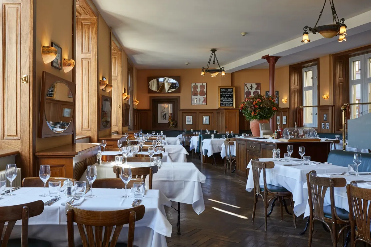 hotel brasserie au violon, Basel interior view