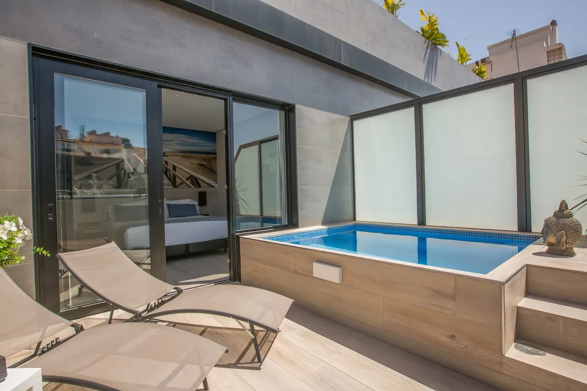HOTEL BRO, Malaga interior view