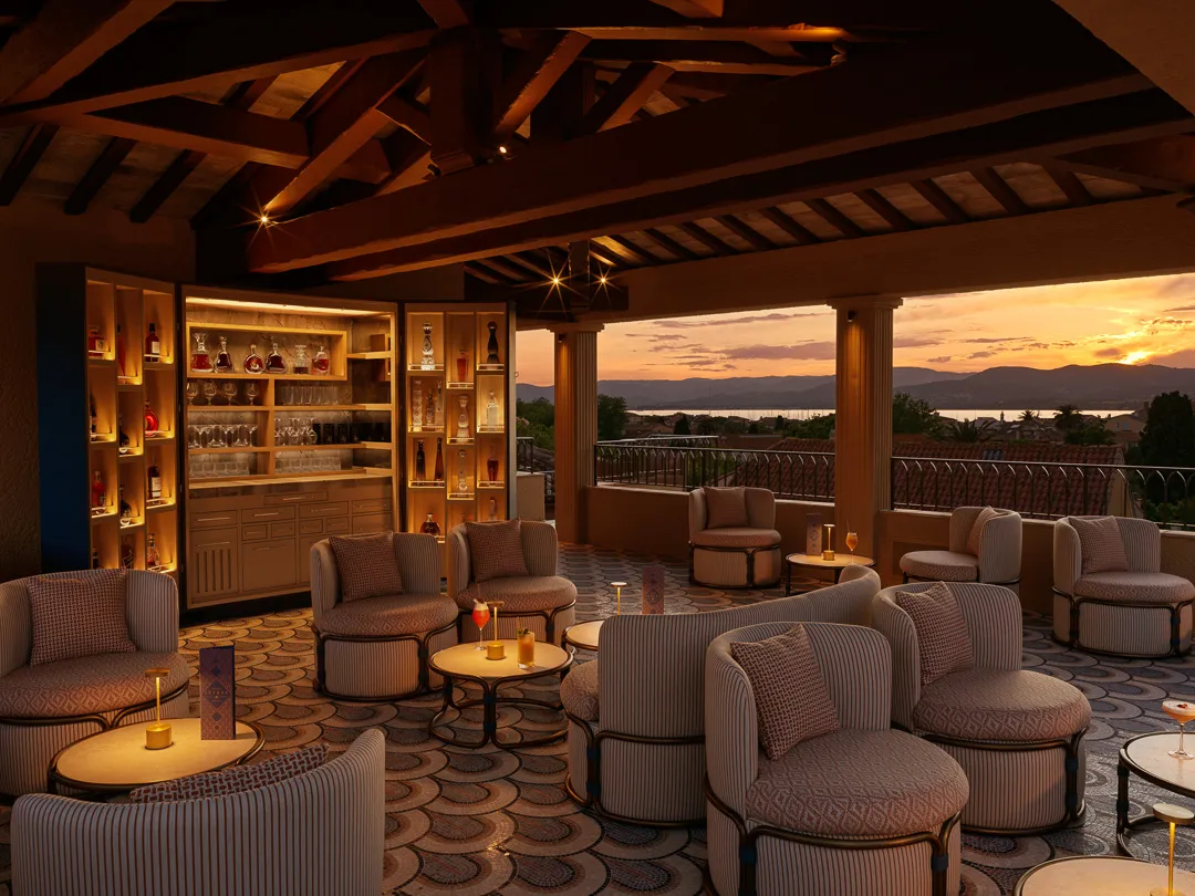 Hôtel Byblos, Saint Tropez interior view