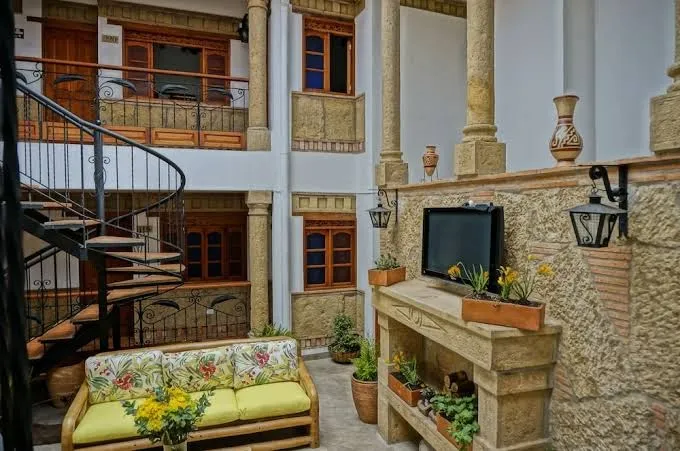 Hotel Campanario Real, Villa De Leyva interior view
