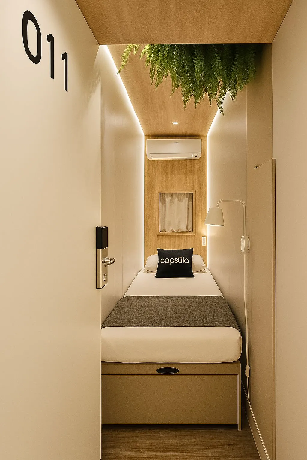Hotel Capsula Sao Paulo, Sao Paulo interior view