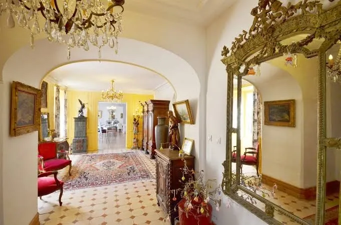 Hotel Château De Grunstein, Alsace interior view