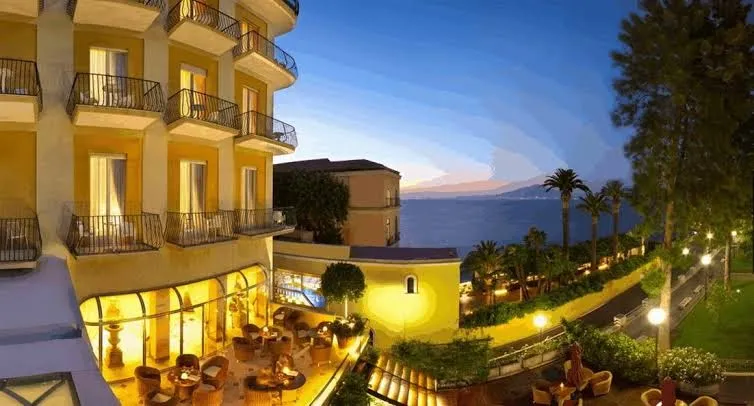 Hotel Continental, Sorrento interior view