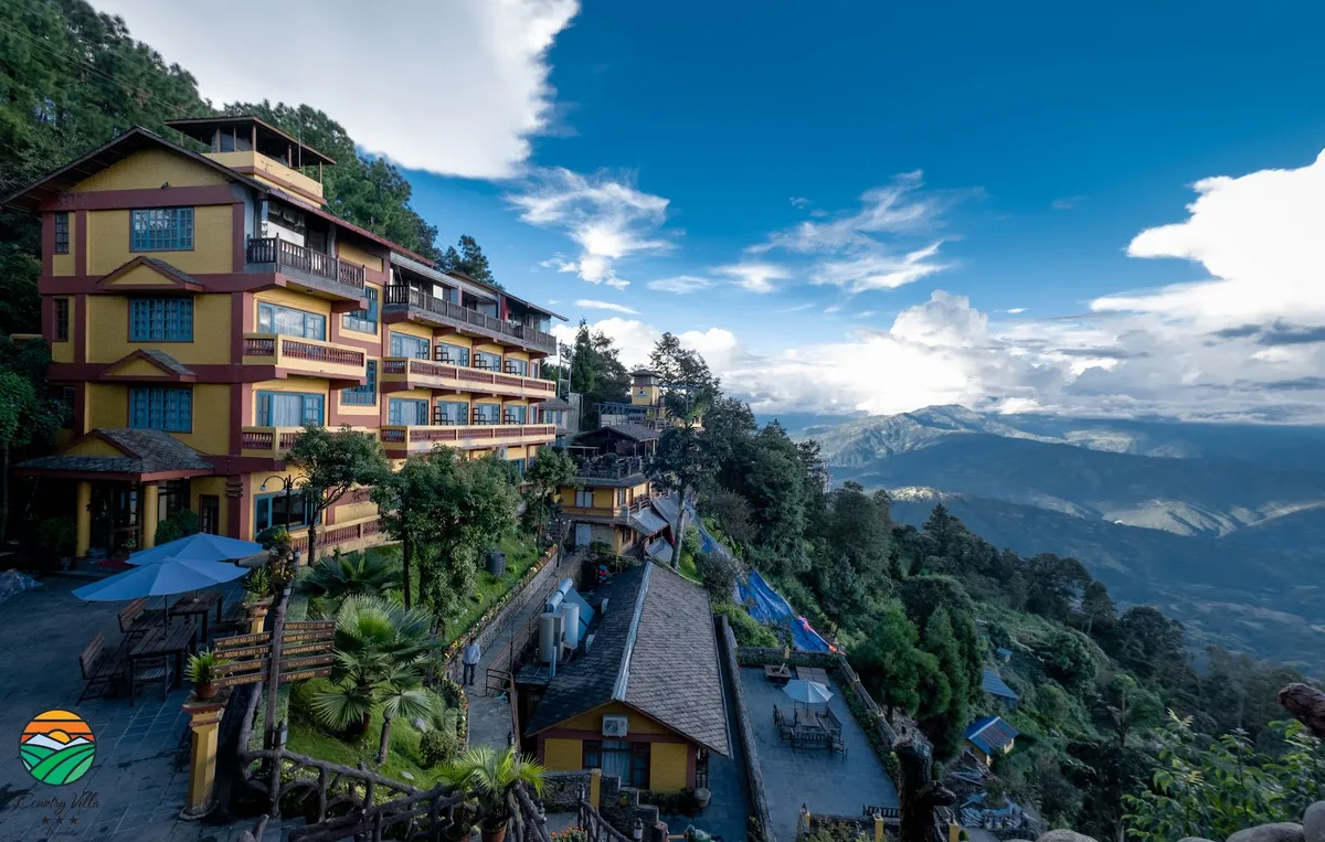 Hotel Country Villa, Nagarkot interior view