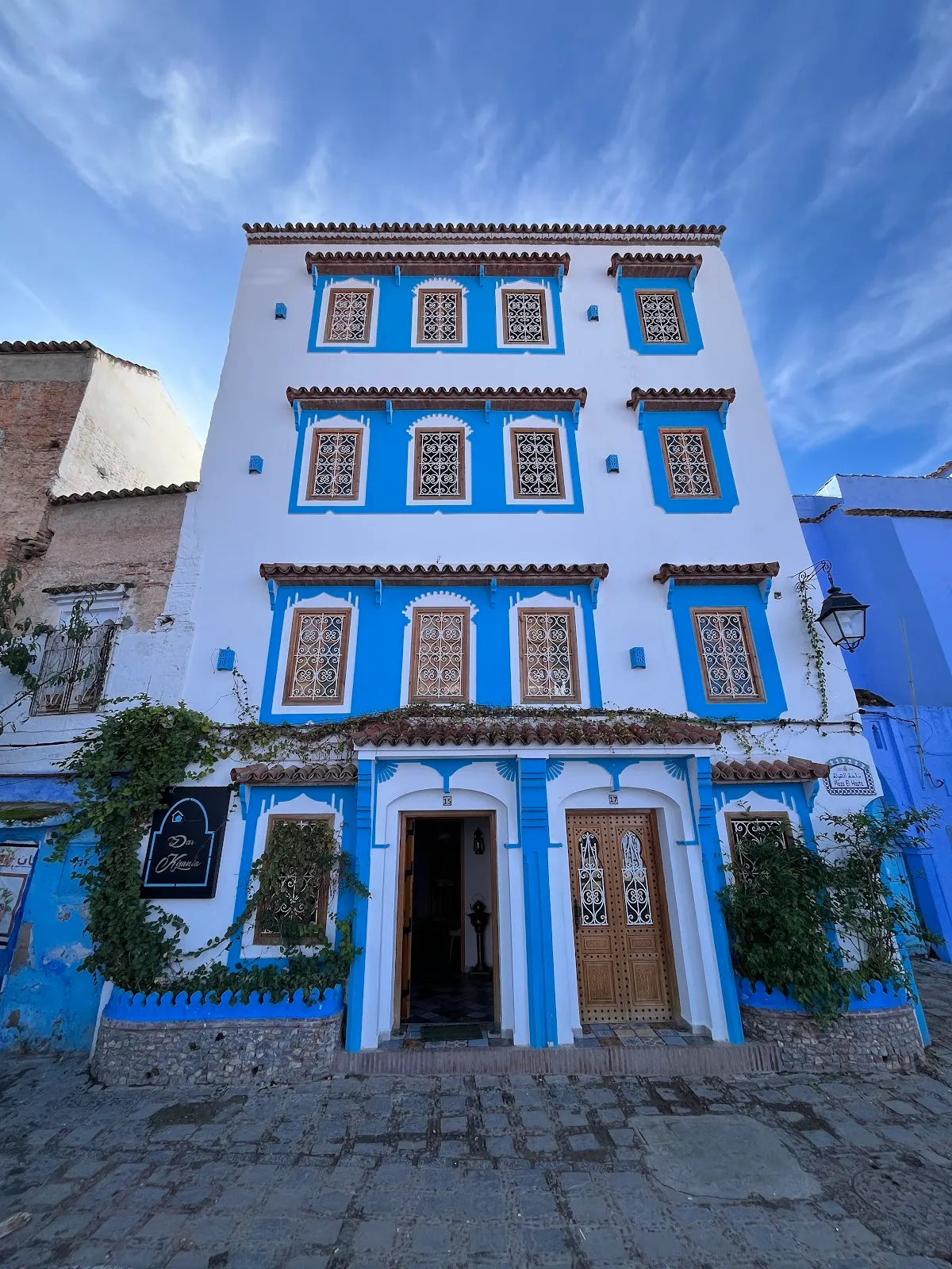 Hotel dar kisania, Chefchaouen interior view