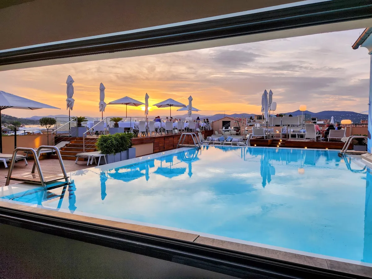 Hôtel de Paris Saint-Tropez, Saint Tropez interior view