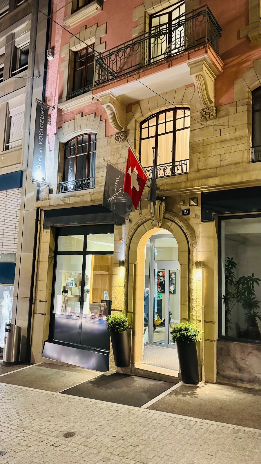 Hôtel des Voyageurs Boutique, Lausanne interior view
