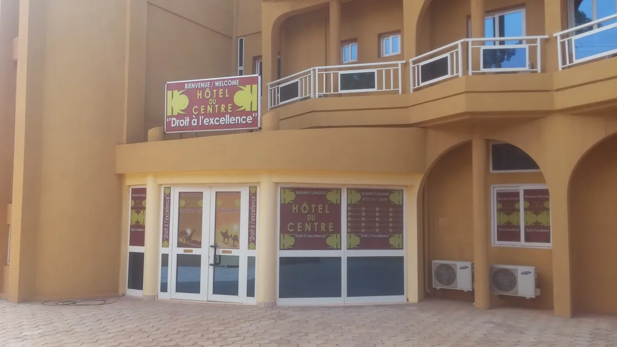 HOTEL DU CENTRE, Niamey interior view
