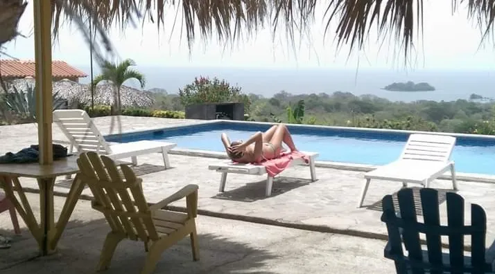 Hotel El Mirador Ecologico,Ometepe, Ometepe interior view
