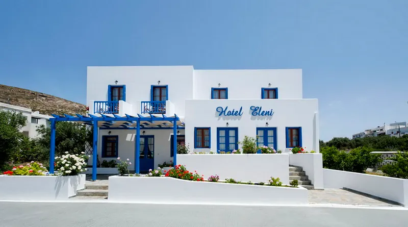 Hotel Eleni, Milos interior view