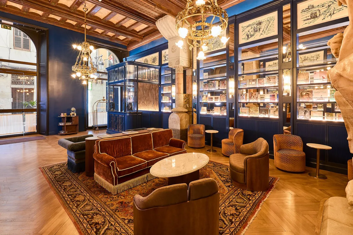 Hotel España, Barcelona interior view