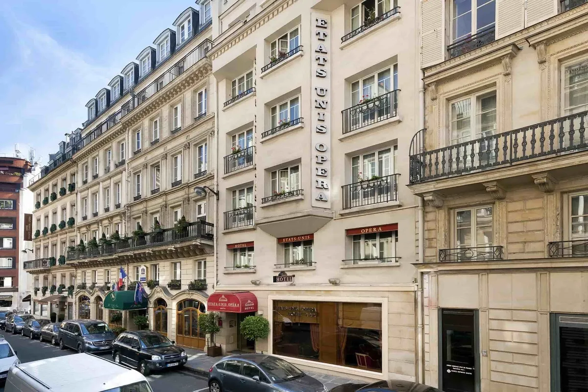 Hotel Etats-Unis Opéra, Paris interior view