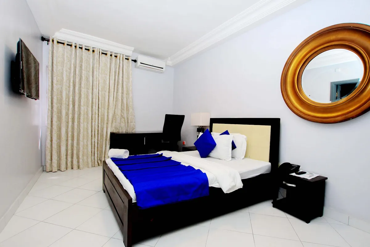 Hotel Galilée, Cotonou interior view