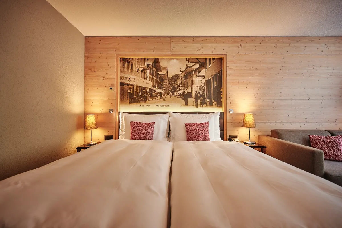 Hotel Interlaken, Interlaken interior view