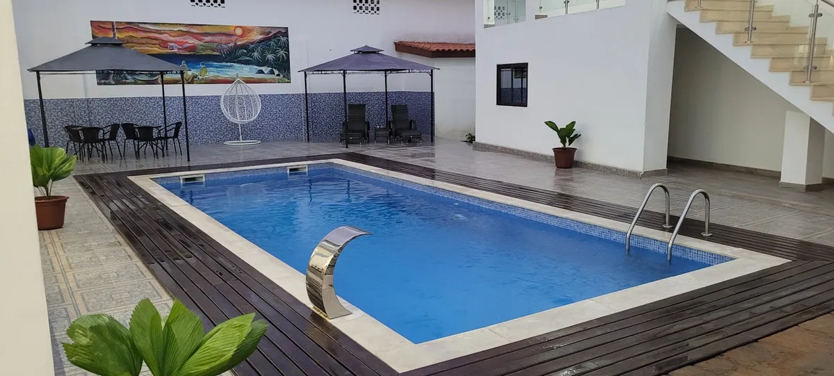 Hotel Kenito, Sao Tome City interior view