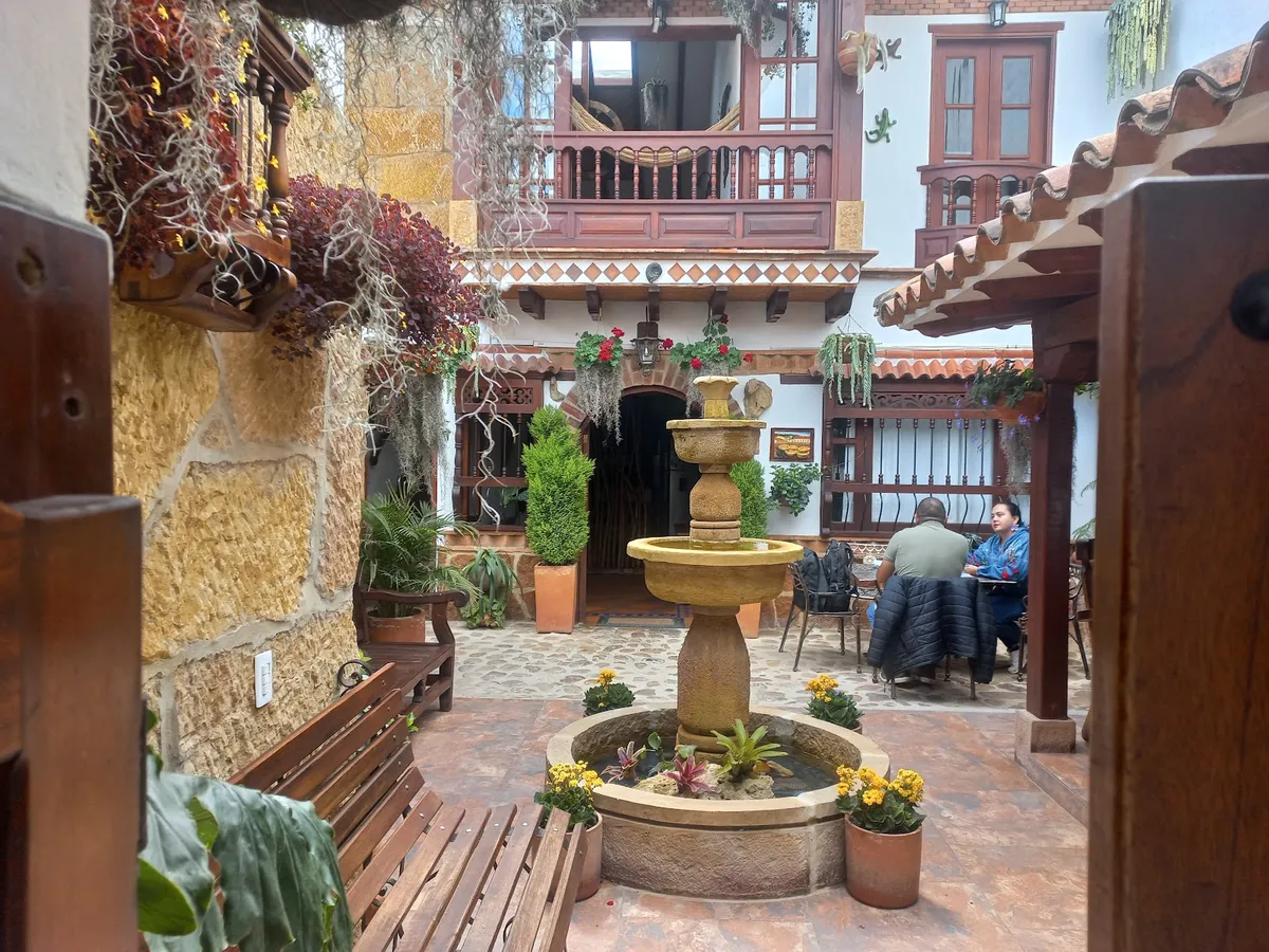 Hotel la casita de toñito, Villa De Leyva interior view