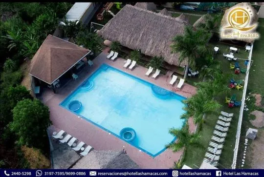 Hotel Las Hamacas, La Ceiba interior view