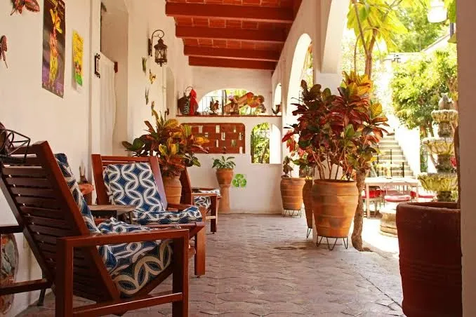 Hotel Las Mariposas. Hotel céntrico en Oaxaca, Oaxaca interior view
