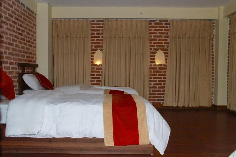 Hotel Layaku Durbar, Bhaktapur interior view