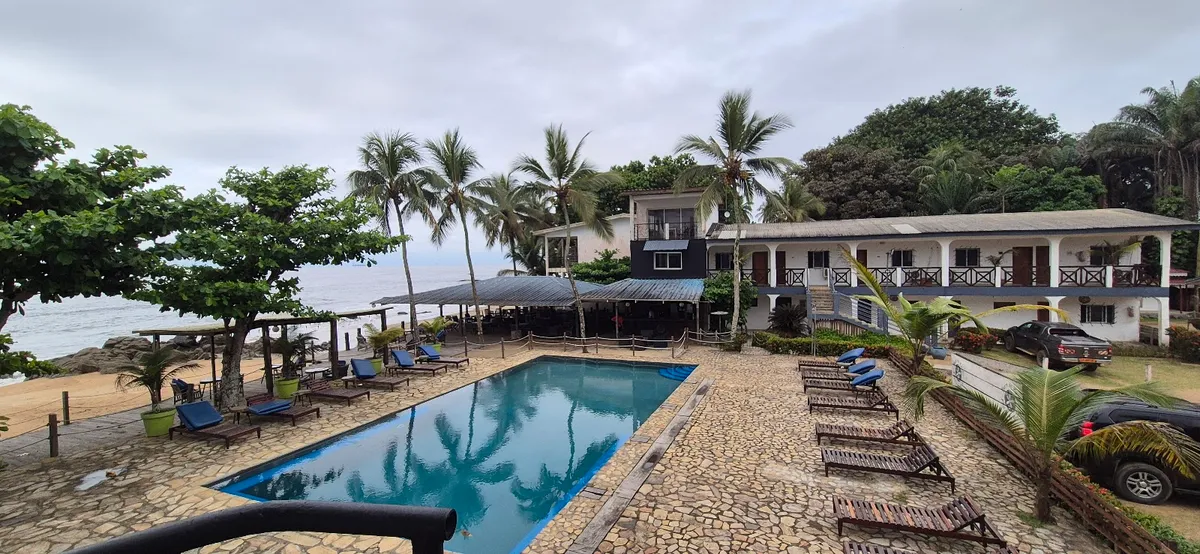 Hôtel le Phare, Kribi interior view
