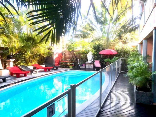 Hotel les Bougainvilliers, Saint Gilles interior view