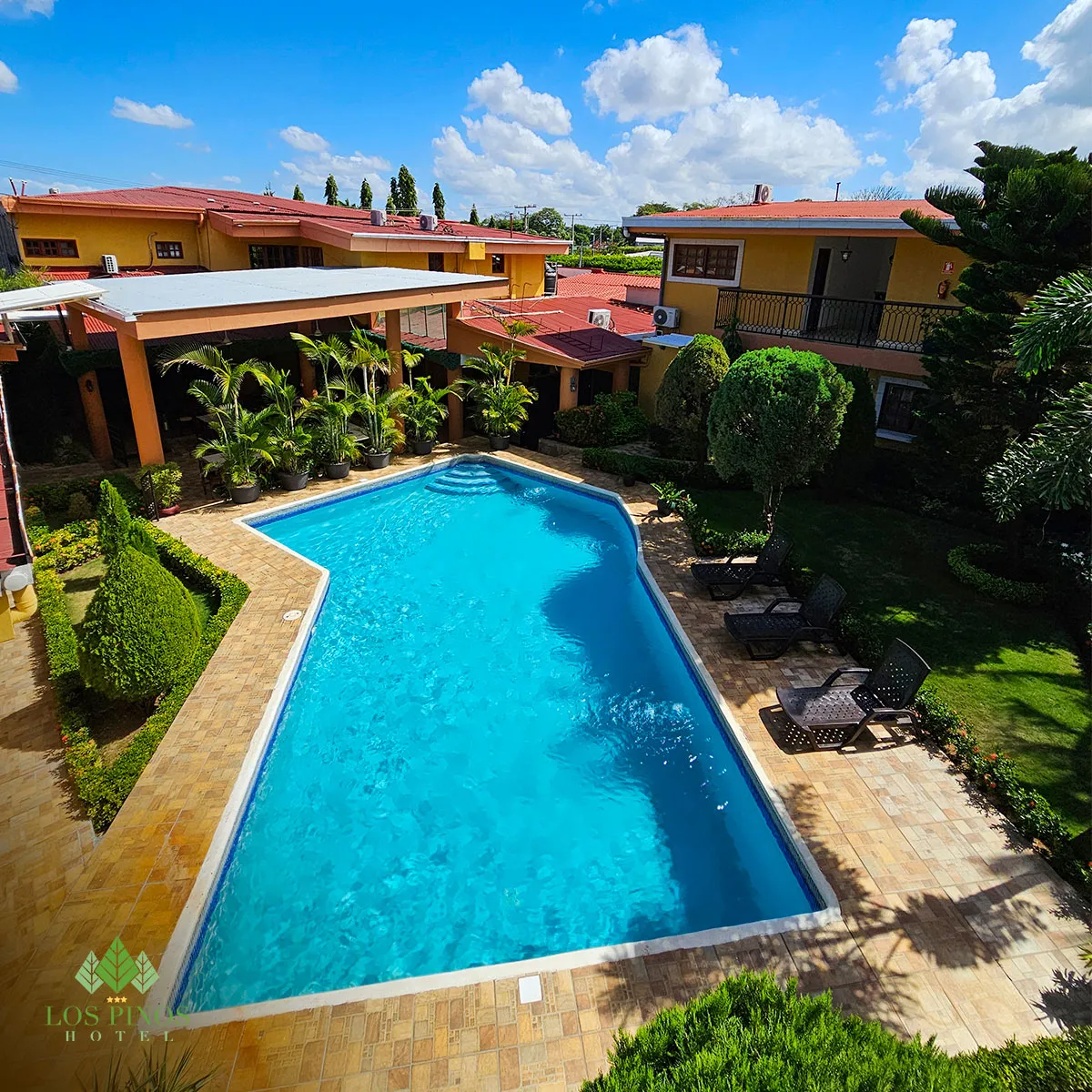 Hotel Los Pinos, Managua interior view