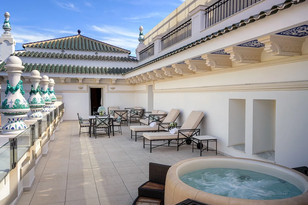 Hotel Miramar, Malaga interior view