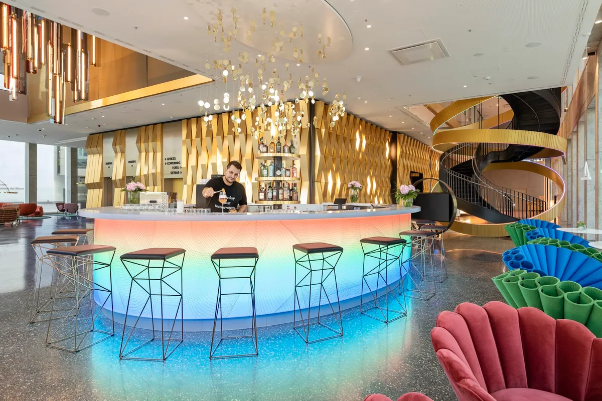 Hotel nhow Frankfurt, Frankfurt interior view