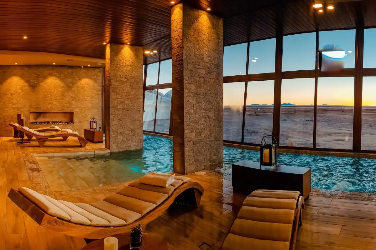 Hotel Palacio de Sal, Uyuni interior view