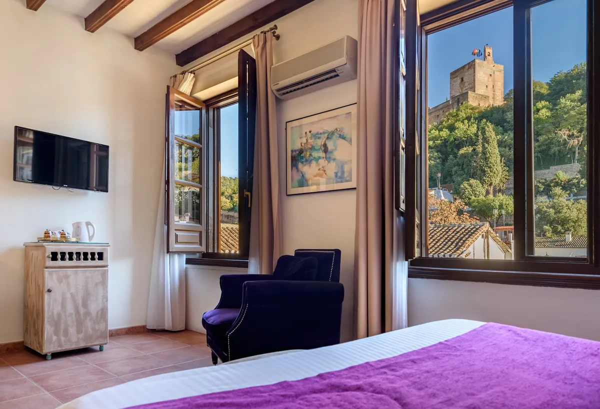Hotel Palacio de Santa Ines, siglo XVI, Granada interior view