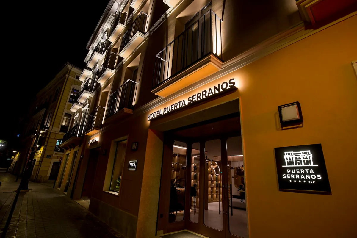 Hotel Puerta Serranos, Valencia interior view