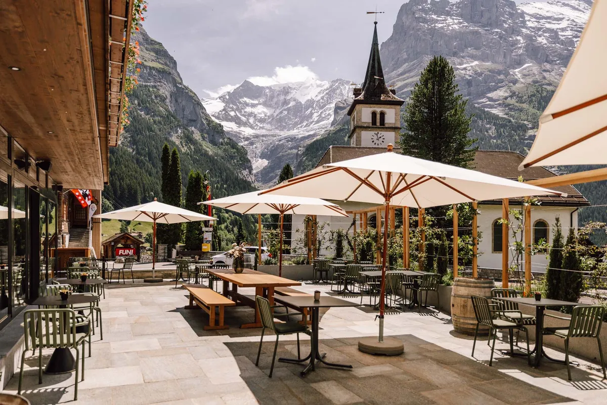 Hotel Restaurant Fiescherblick, Grindelwald interior view