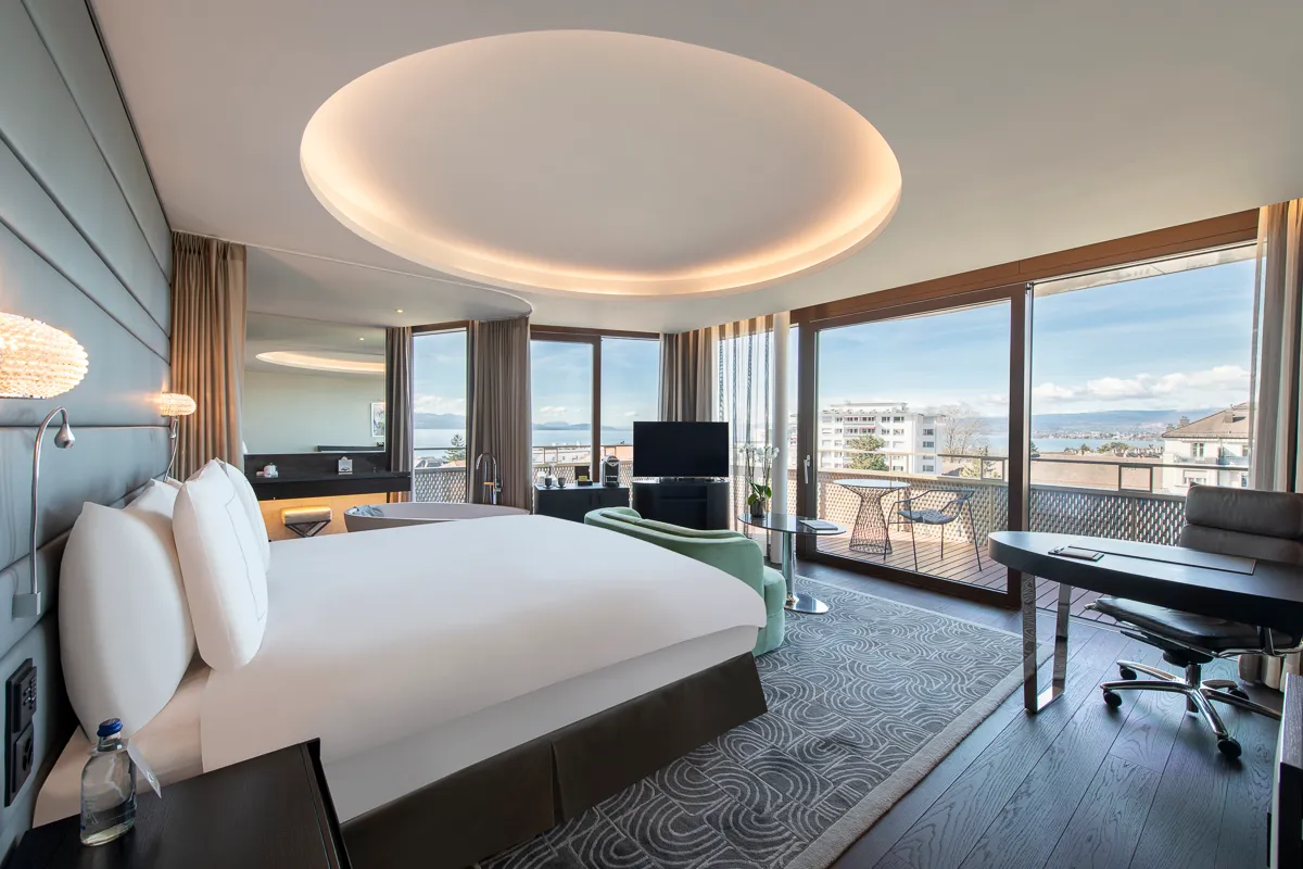 Hotel Royal Savoy Lausanne, Lausanne interior view
