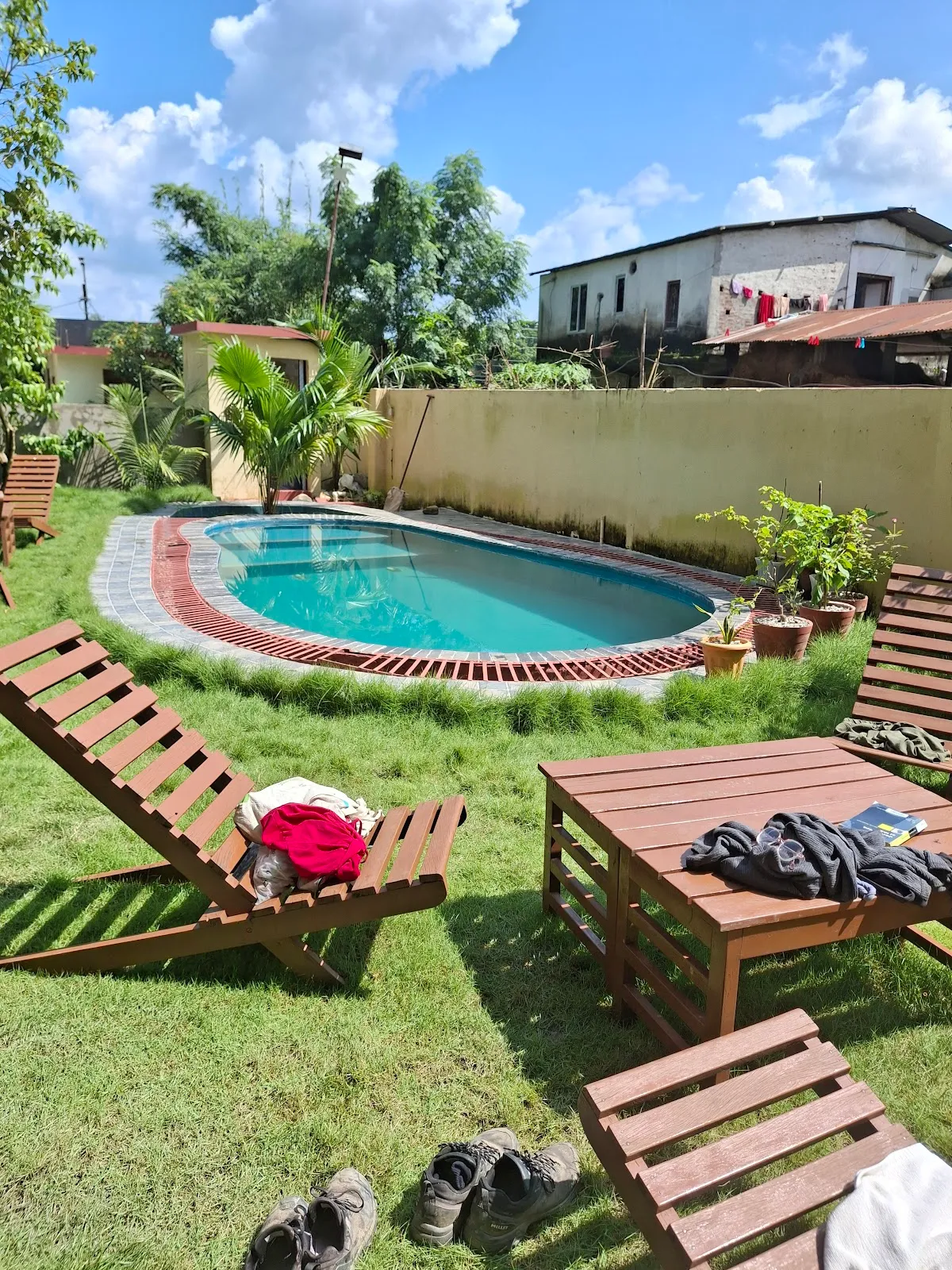 Hotel Sauraha Village, Chitwan interior view