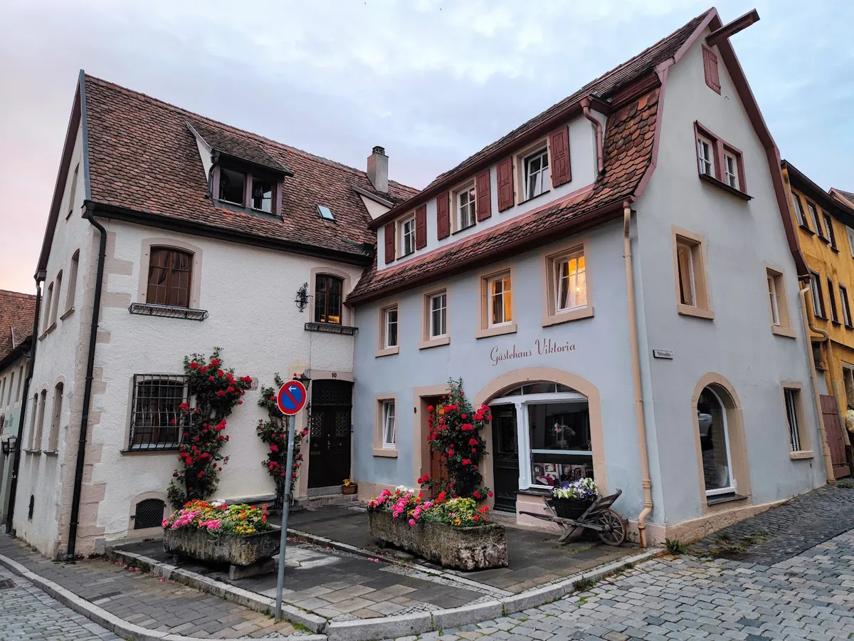 Hotel Schwarzer Adler, Rothenburg Ob Der Tauber interior view