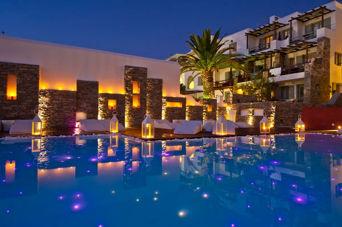 Hotel Senia, Cyclades interior view
