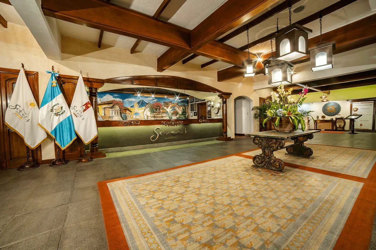Hotel Soleil La Antigua, Antigua Guatemala interior view