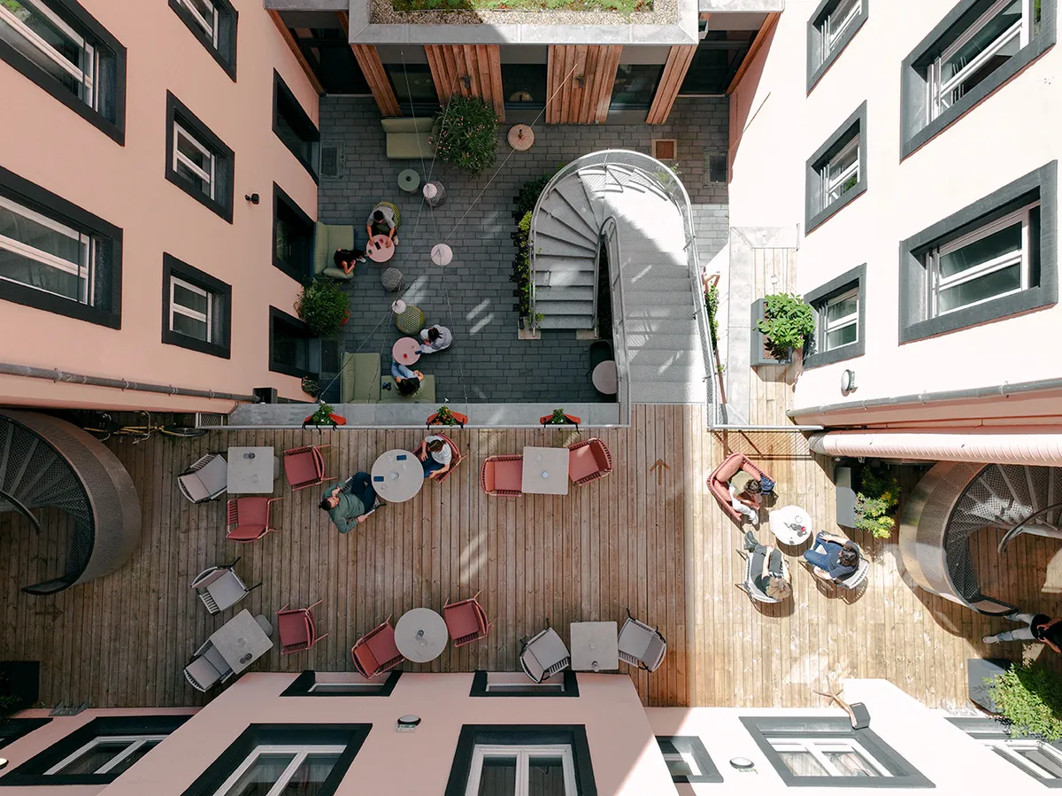 Hotel Tandem, Strasbourg interior view