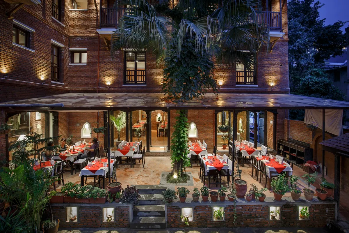 Hotel Thamel House, Kathmandu interior view