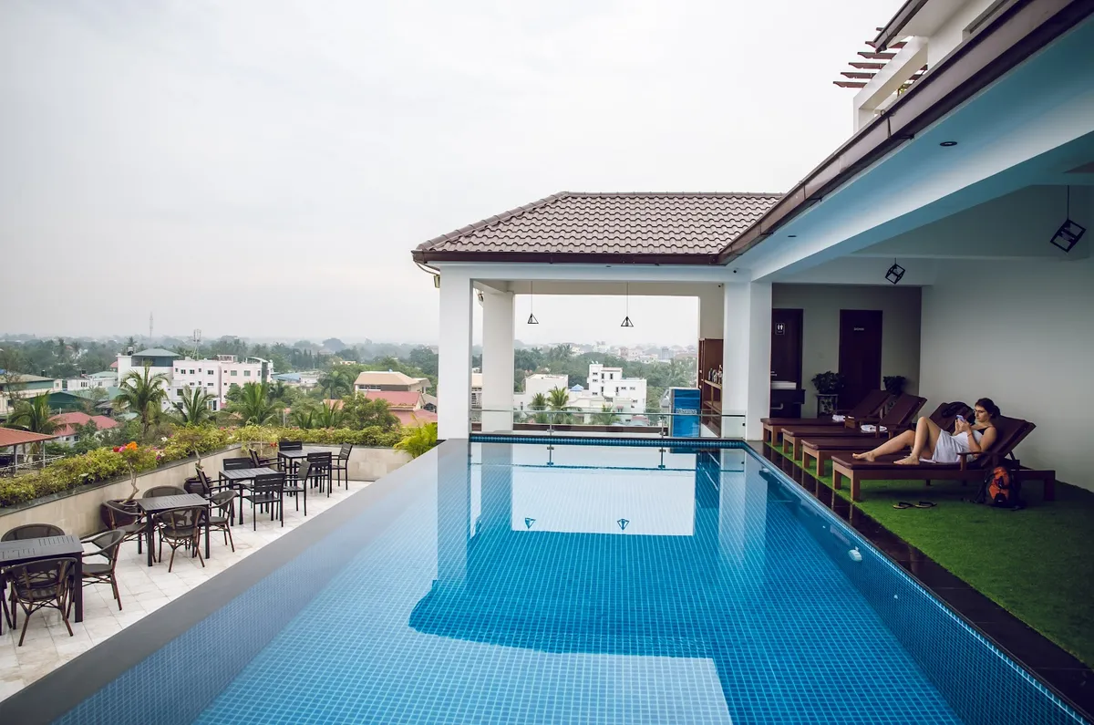 Hotel The Haven, Mandalay interior view