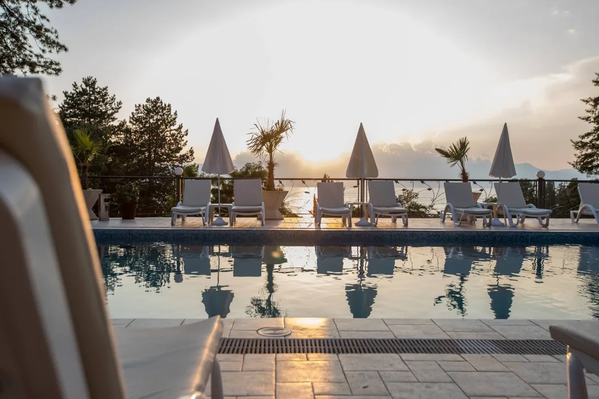 Hotel Tino Sveti Stefan, Ohrid interior view
