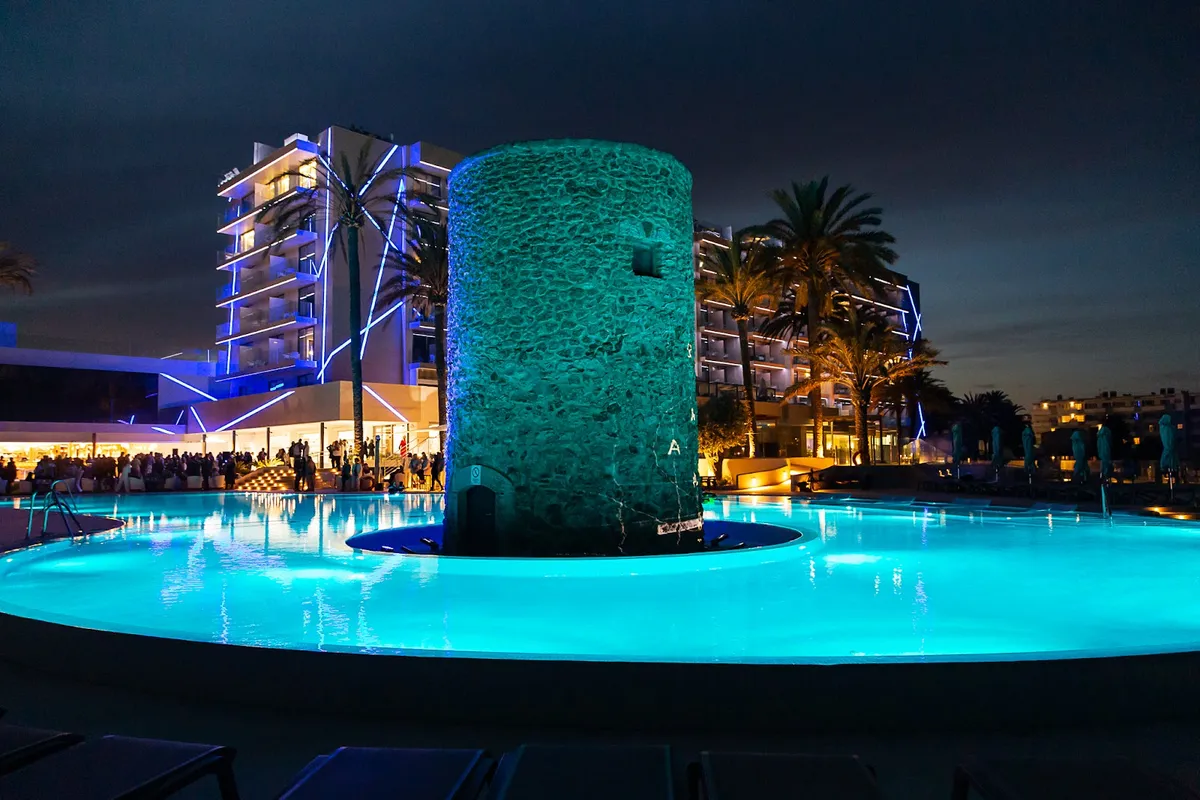 Hotel Torre del Mar, Ibiza interior view