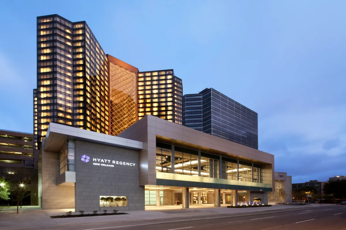 Hyatt Regency New Orleans, New Orleans interior view